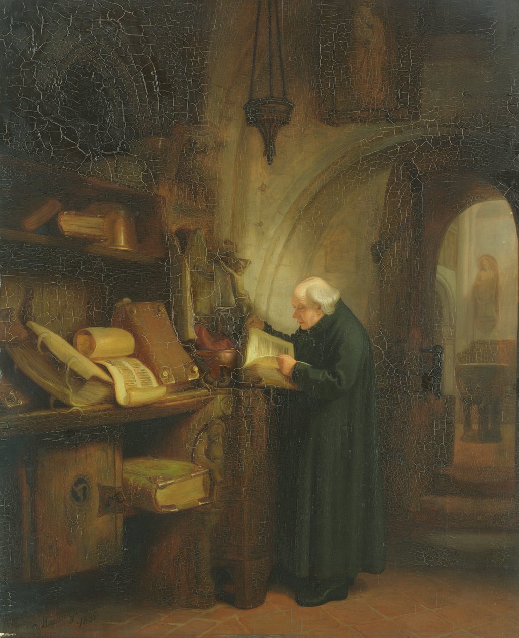 The Vestry, 1835 (газрын тос) поли autorstwa Jacob Gensler