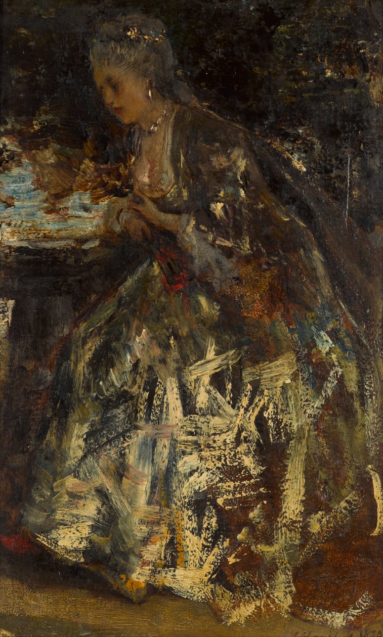 Mała markiza autorstwa Jacob Henricus or Hendricus Maris