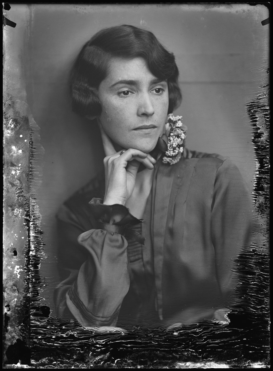 artystka Annie Roland Holst-de Meester (1927) autorstwa Jacob Merkelbach