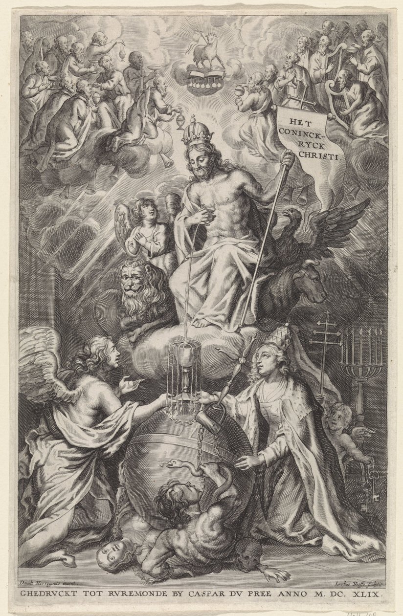 Zwycięstwo Królestwa Chrystusowego autorstwa Jacob Neefs