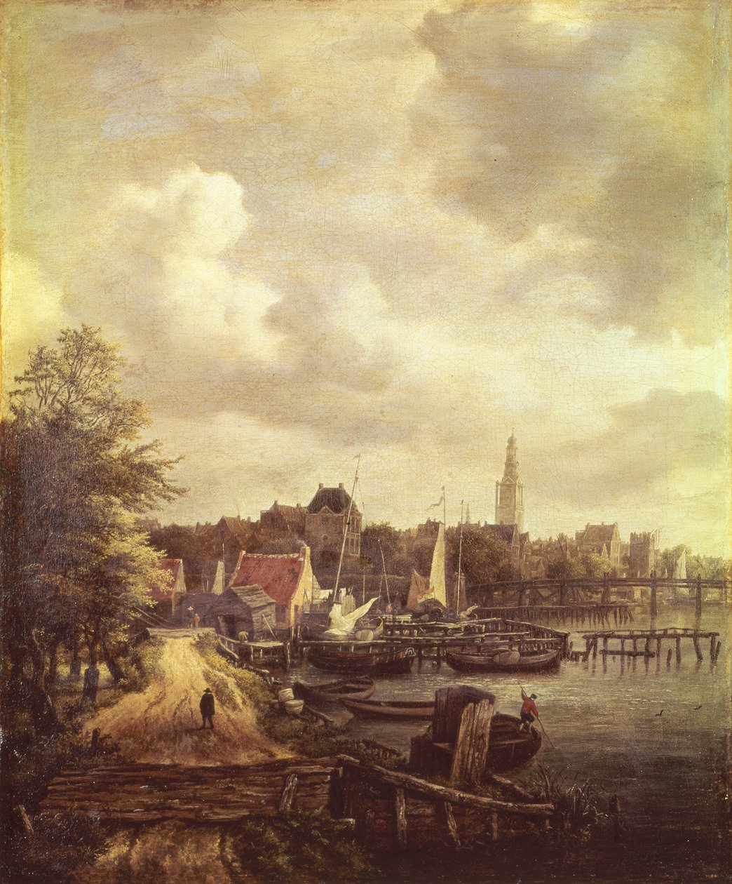 Widok na Amsterdam autorstwa Jacob van Ruisdael