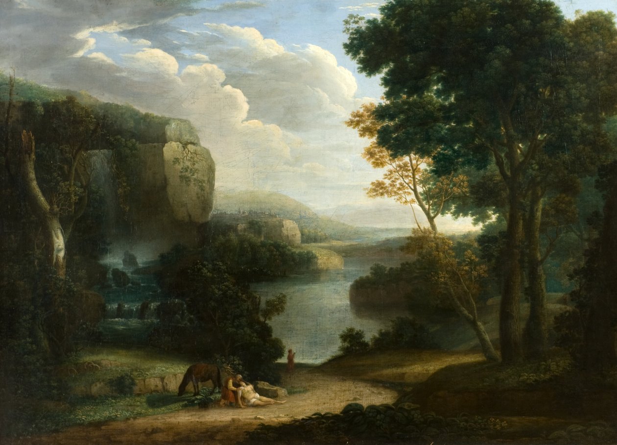 Dobry Samarytanin autorstwa Jacob (attr.to) More
