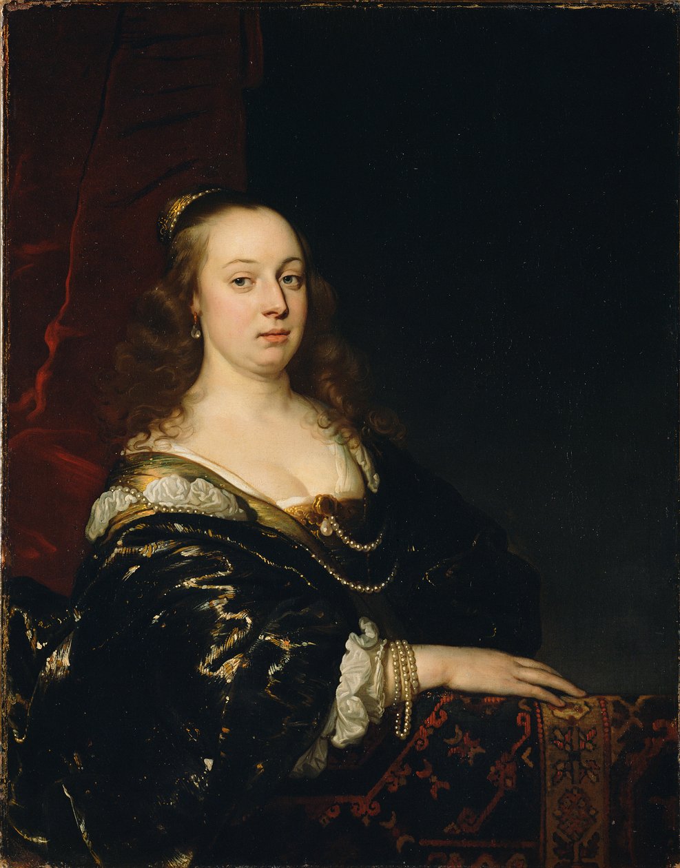 Portret kobiety, ok. 1647 autorstwa Jacob Adriensz Backer