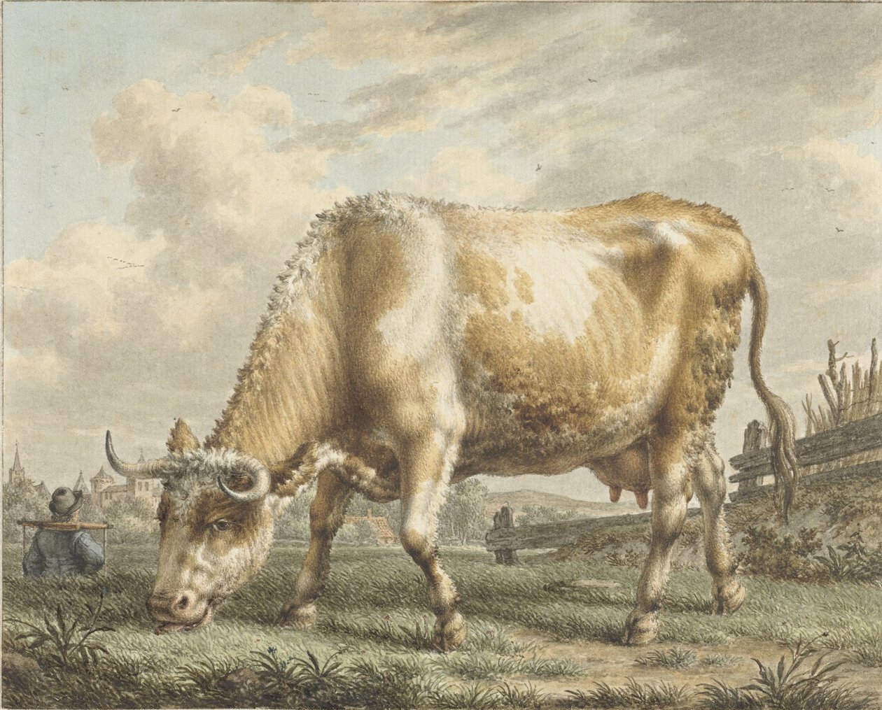 Wypas krowy autorstwa Jacob  Cats