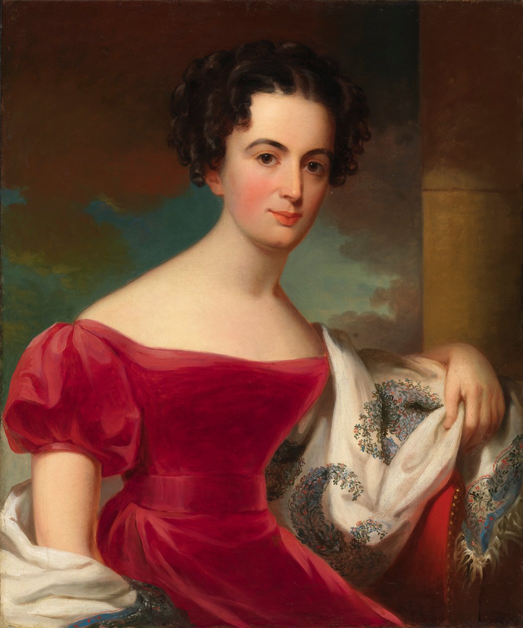 Jane Evans Tevis, 1827. autorstwa Jacob Eichholtz