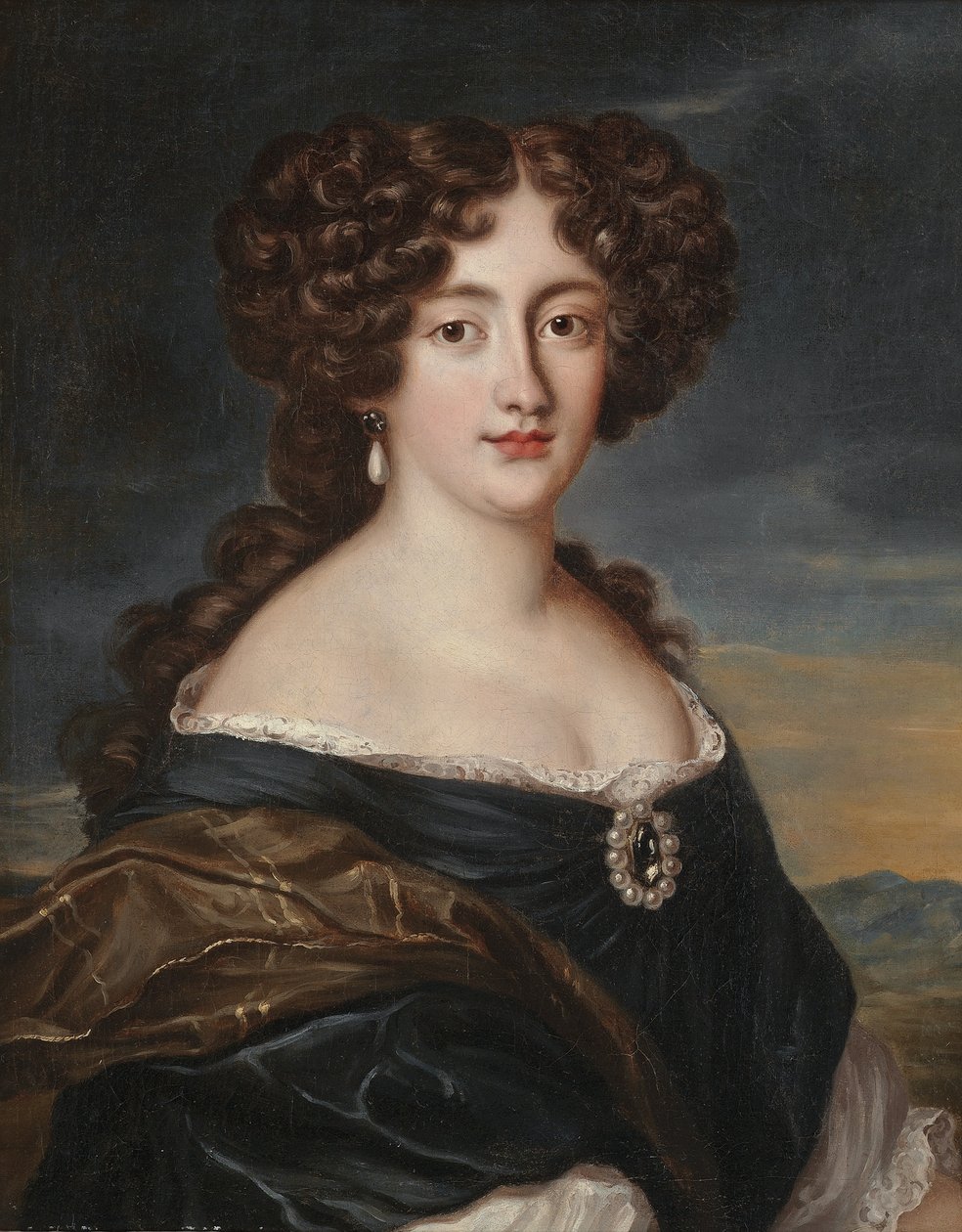 Portret Ortensii Mancini autorstwa Jacob Ferdinand Voet