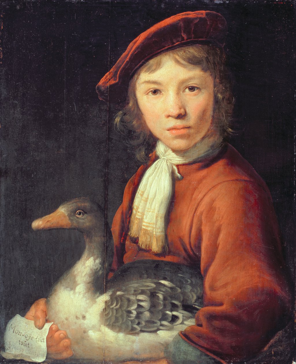 Chłopiec z gęsią autorstwa Jacob Gerritsz Cuyp