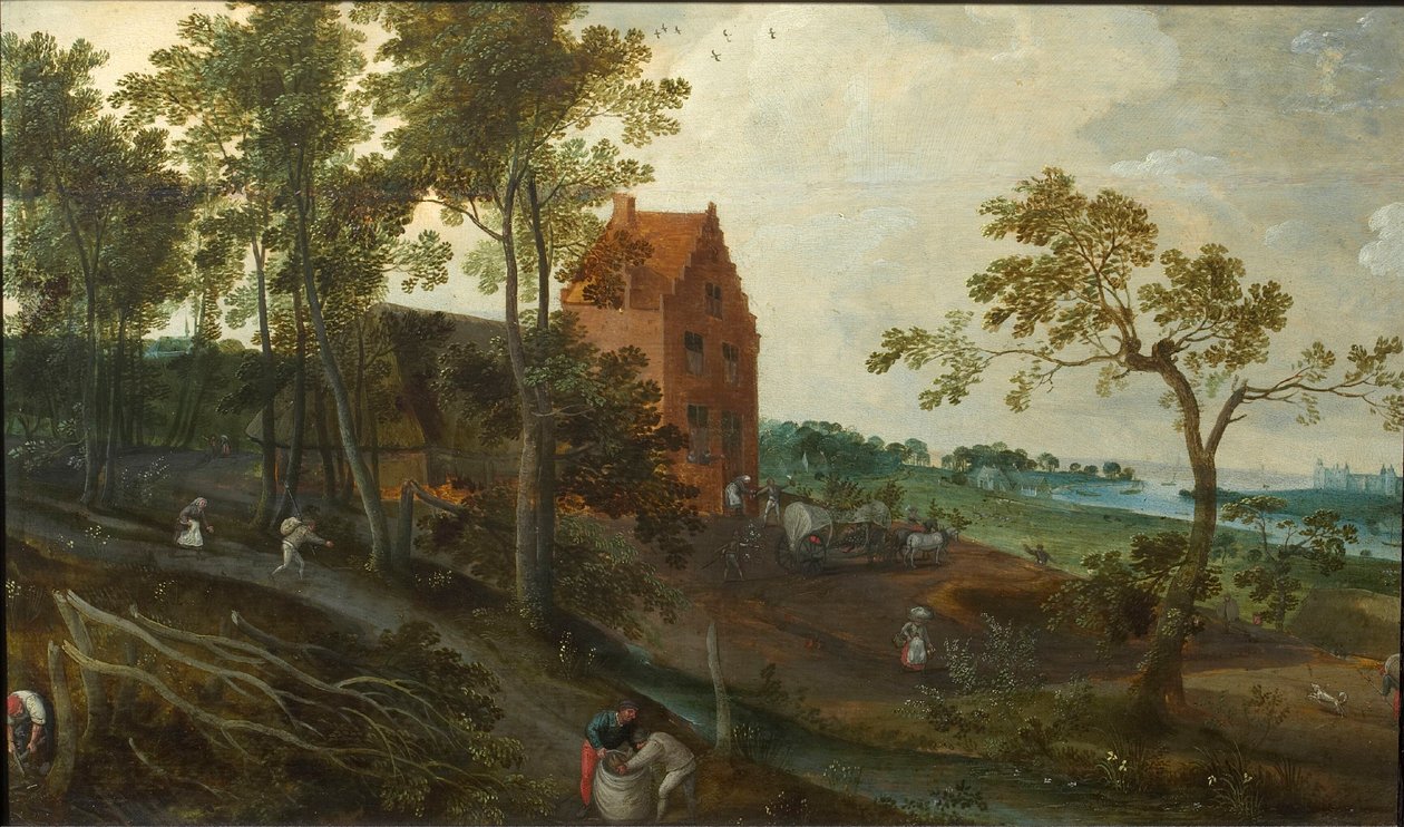 Cztery pory roku: lato, 1577. autorstwa Jacob Grimmer