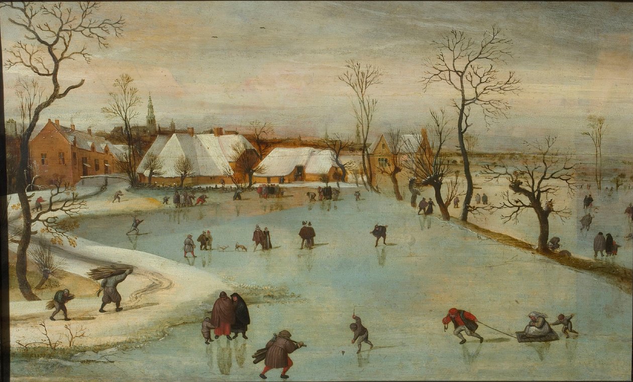 Cztery pory roku: zima 1577. autorstwa Jacob Grimmer