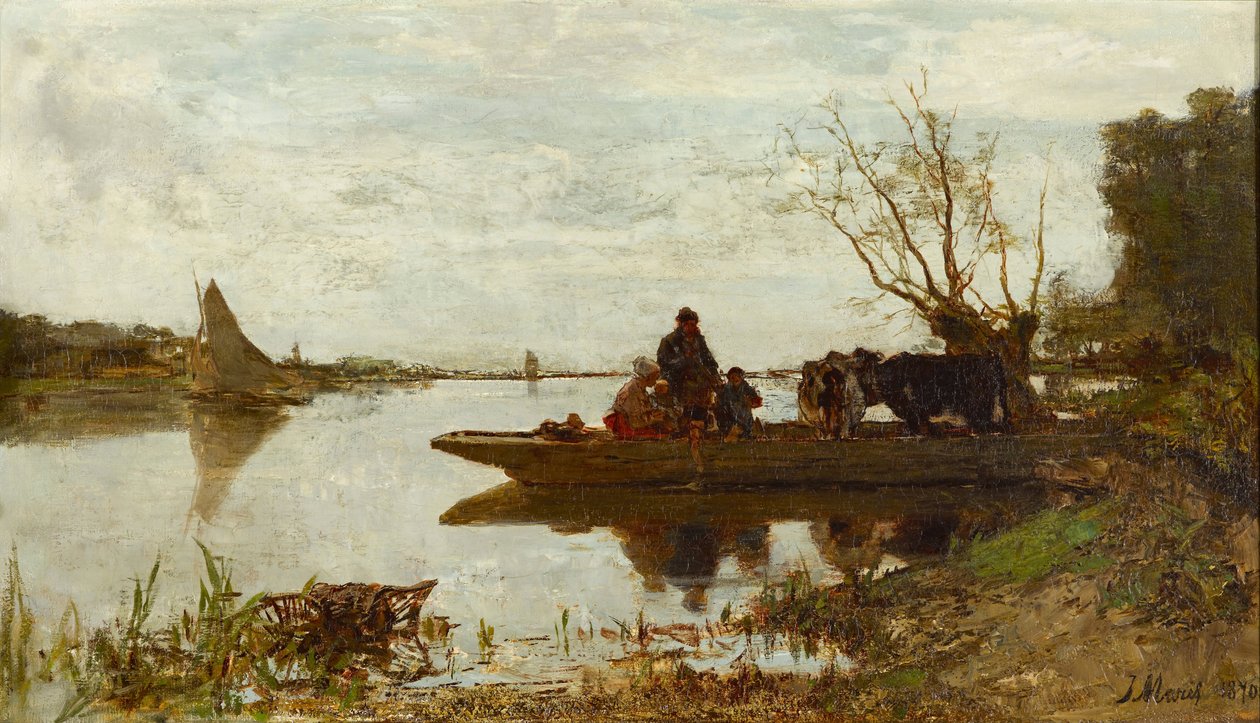 Prom, 1870 autorstwa Jacob Henricus or Hendricus Maris