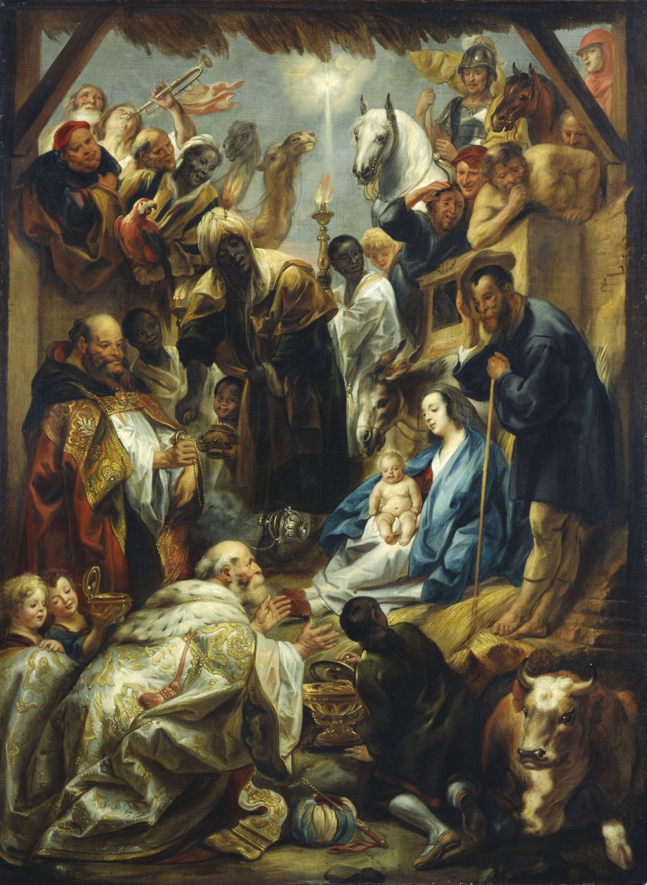 Adoracja Królów autorstwa Jacob Jordaens