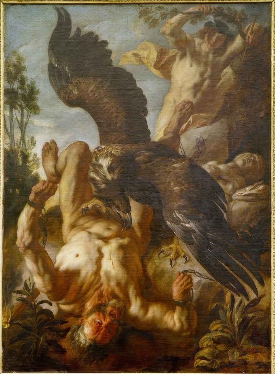Prometeusz związany autorstwa Jacob Jordaens