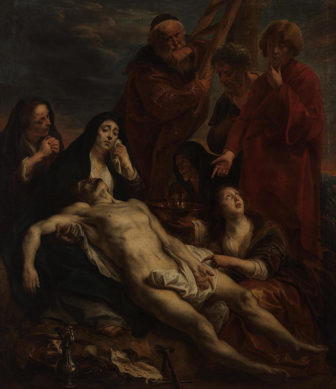 Lament autorstwa Jacob Jordaens