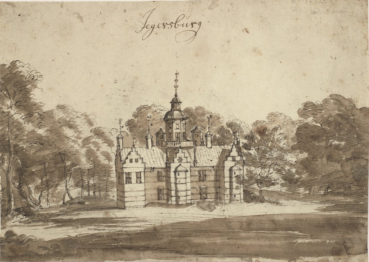 Sauna w Frederiksborg autorstwa Jacob Koninck II