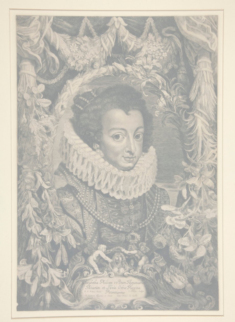 Elżbieta Burbon (1602-1644) autorstwa Jacob Louys