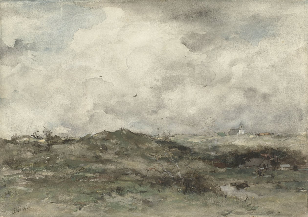 krajobraz wydm autorstwa Jacob Maris