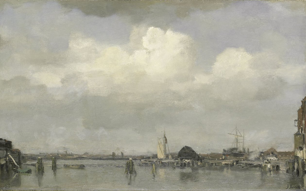 Widok na port autorstwa Jacob Maris