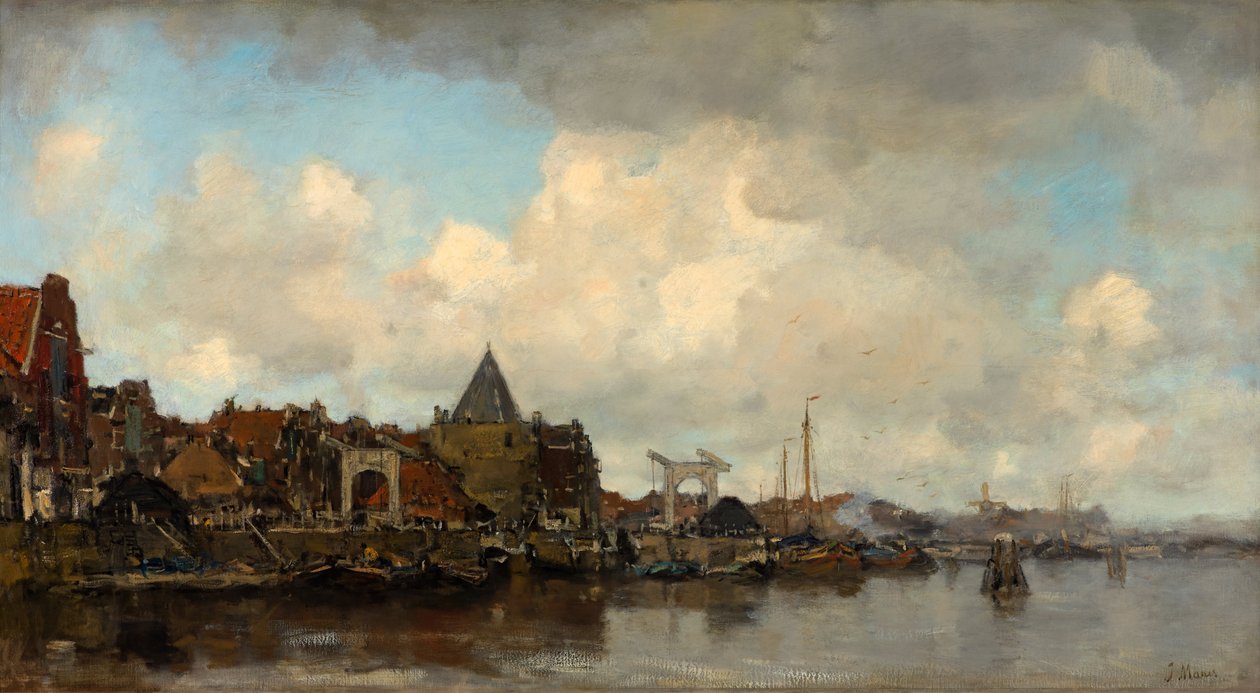 Schreierstoren autorstwa Jacob Maris