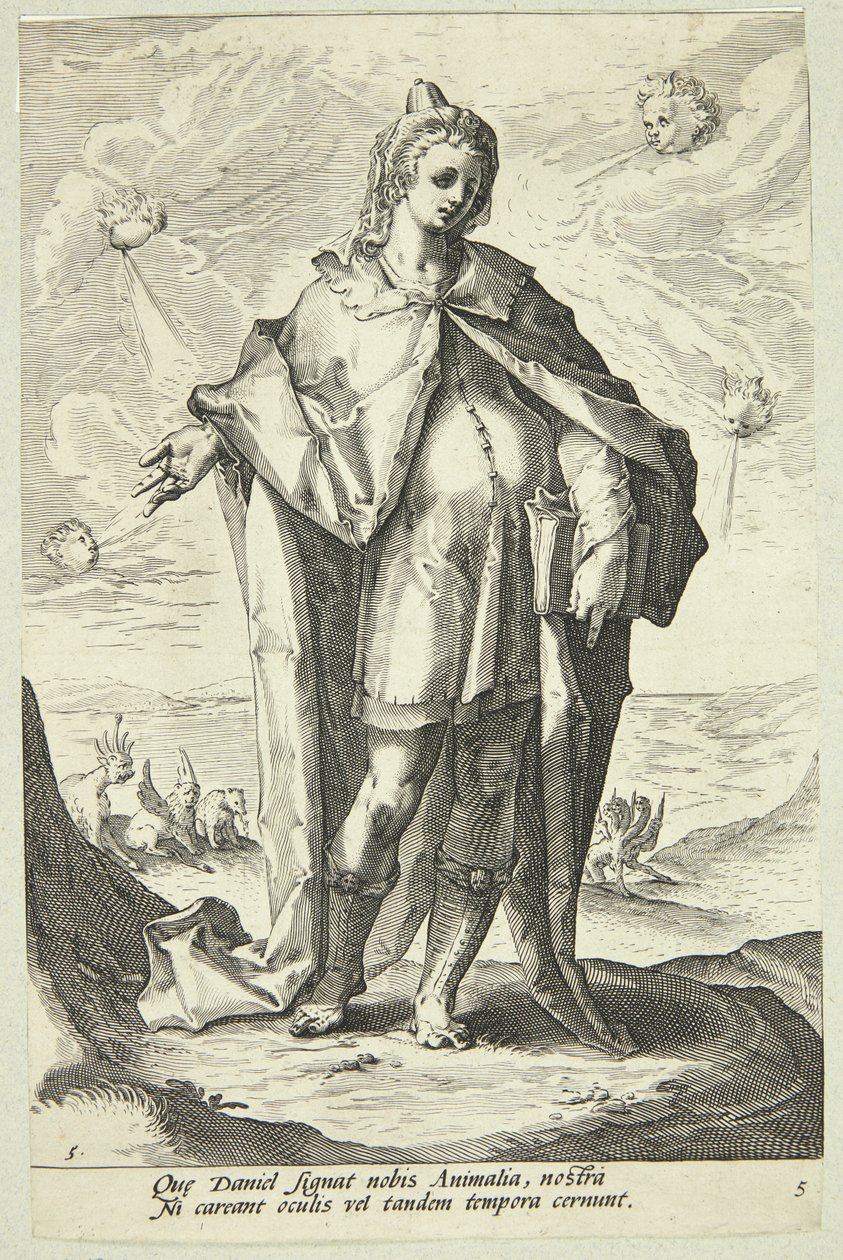 Daniel autorstwa Jacob Matham
