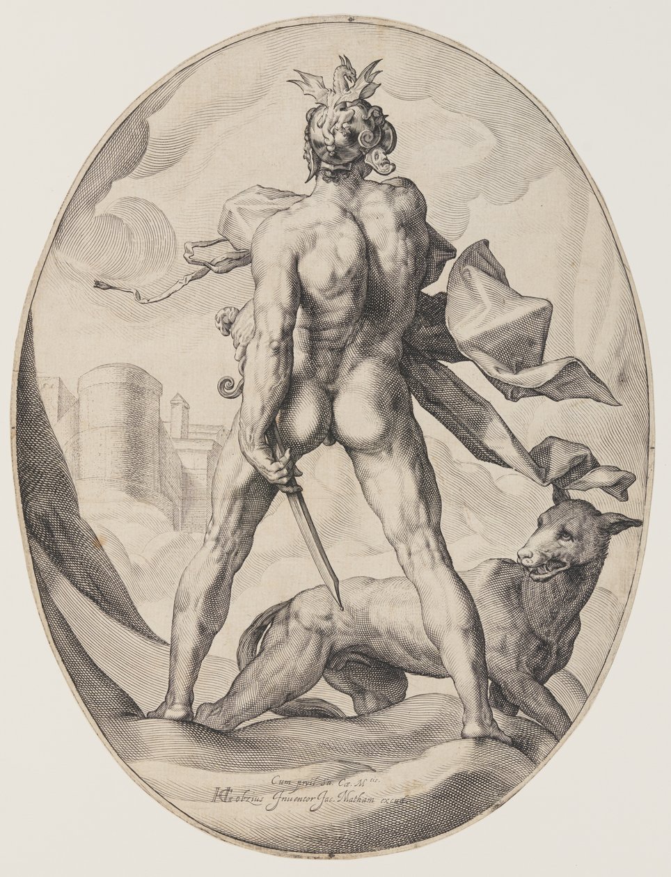 Mars autorstwa Jacob Matham