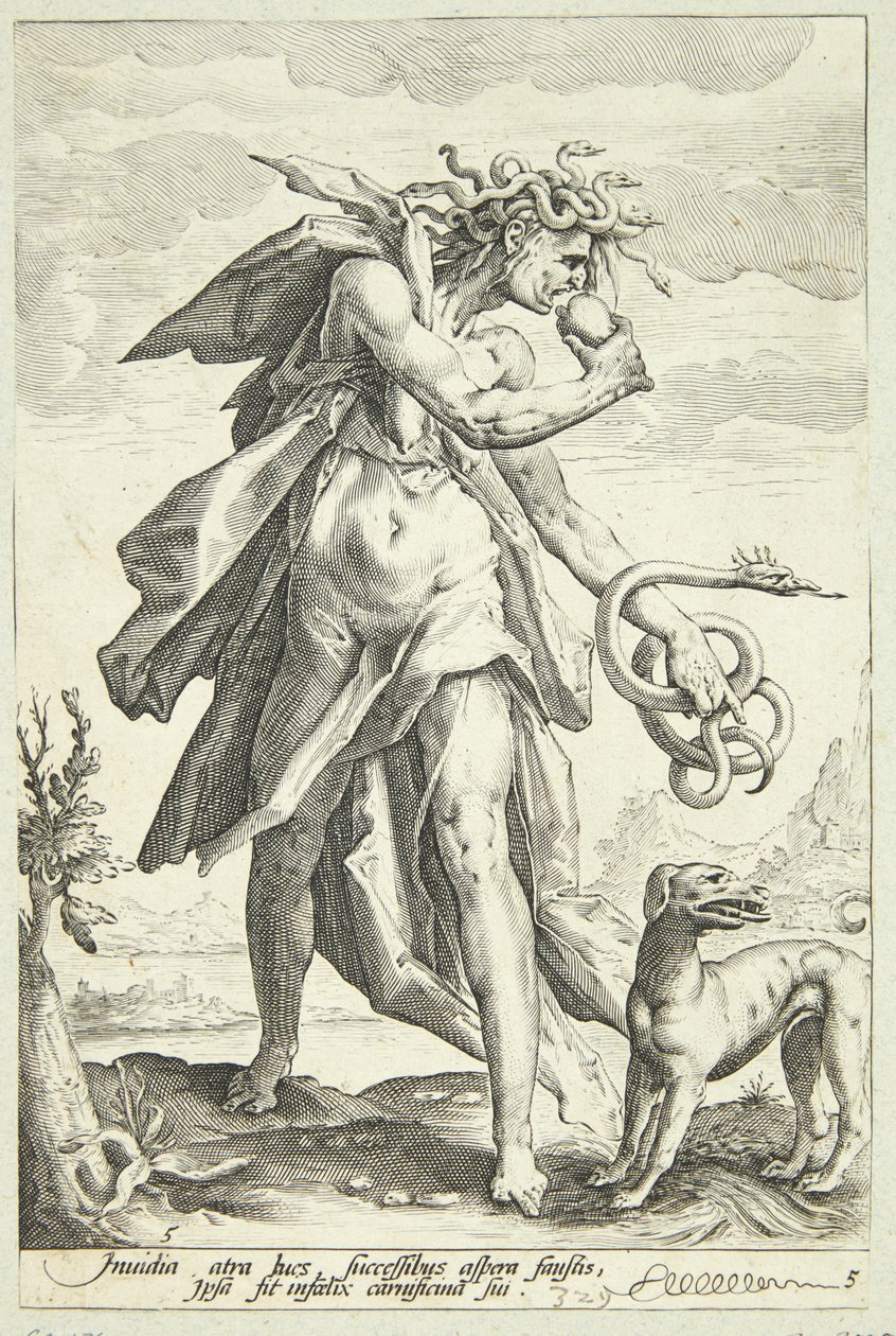 Zazdrość autorstwa Jacob Matham