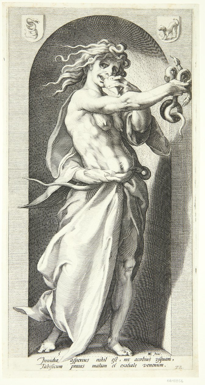 Zazdrość autorstwa Jacob Matham
