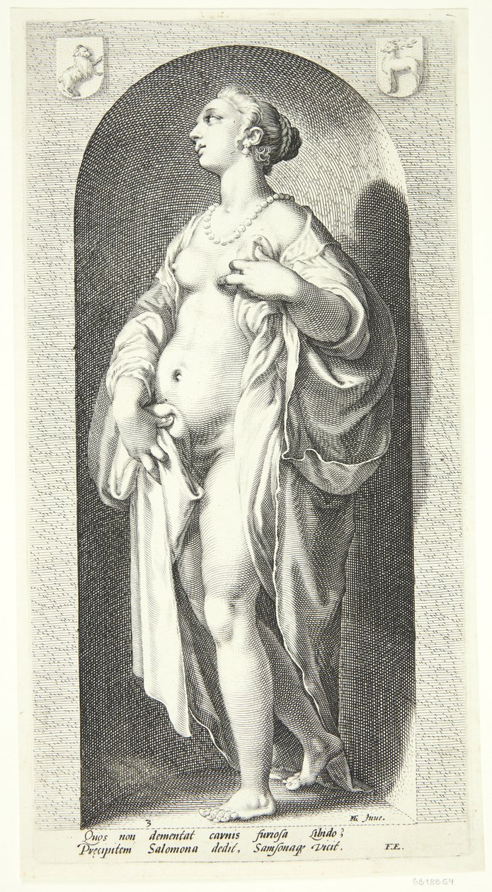 Zmysłowy autorstwa Jacob Matham