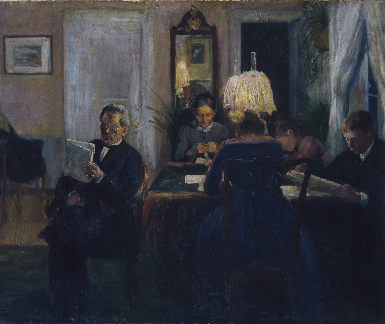 Przy świetle lampy autorstwa Jacob Sømme
