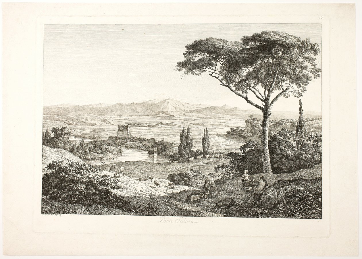 Most Salaro autorstwa Jacob Wilhelm Mechau
