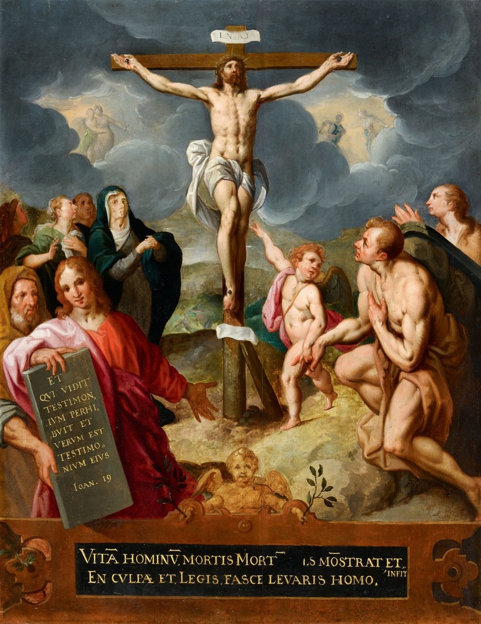 Chrystus na krzyżu autorstwa Jacob de Backer