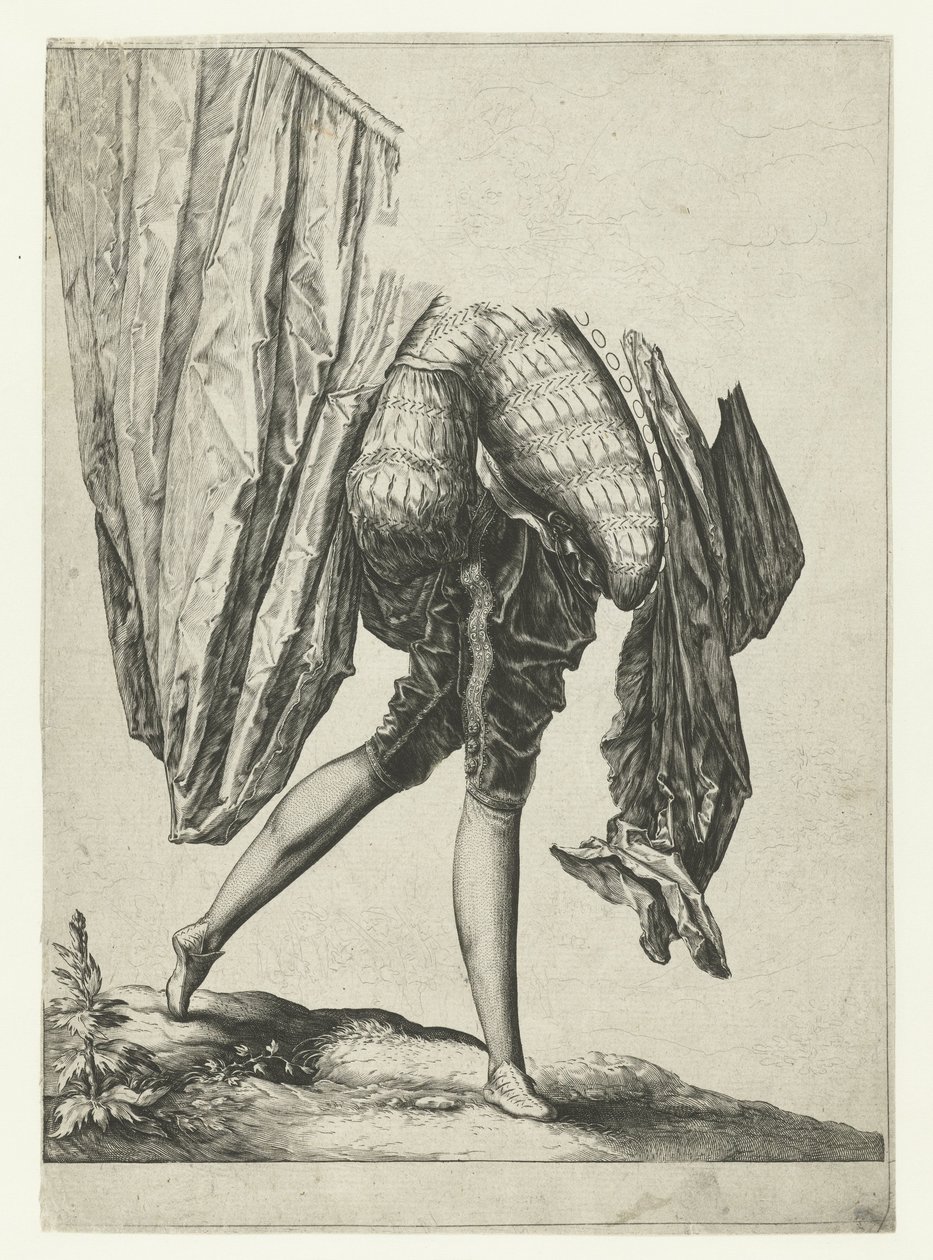 chorąży Oficerowie i żołnierze (tytuł serii) autorstwa Jacob de Gheyn (II)