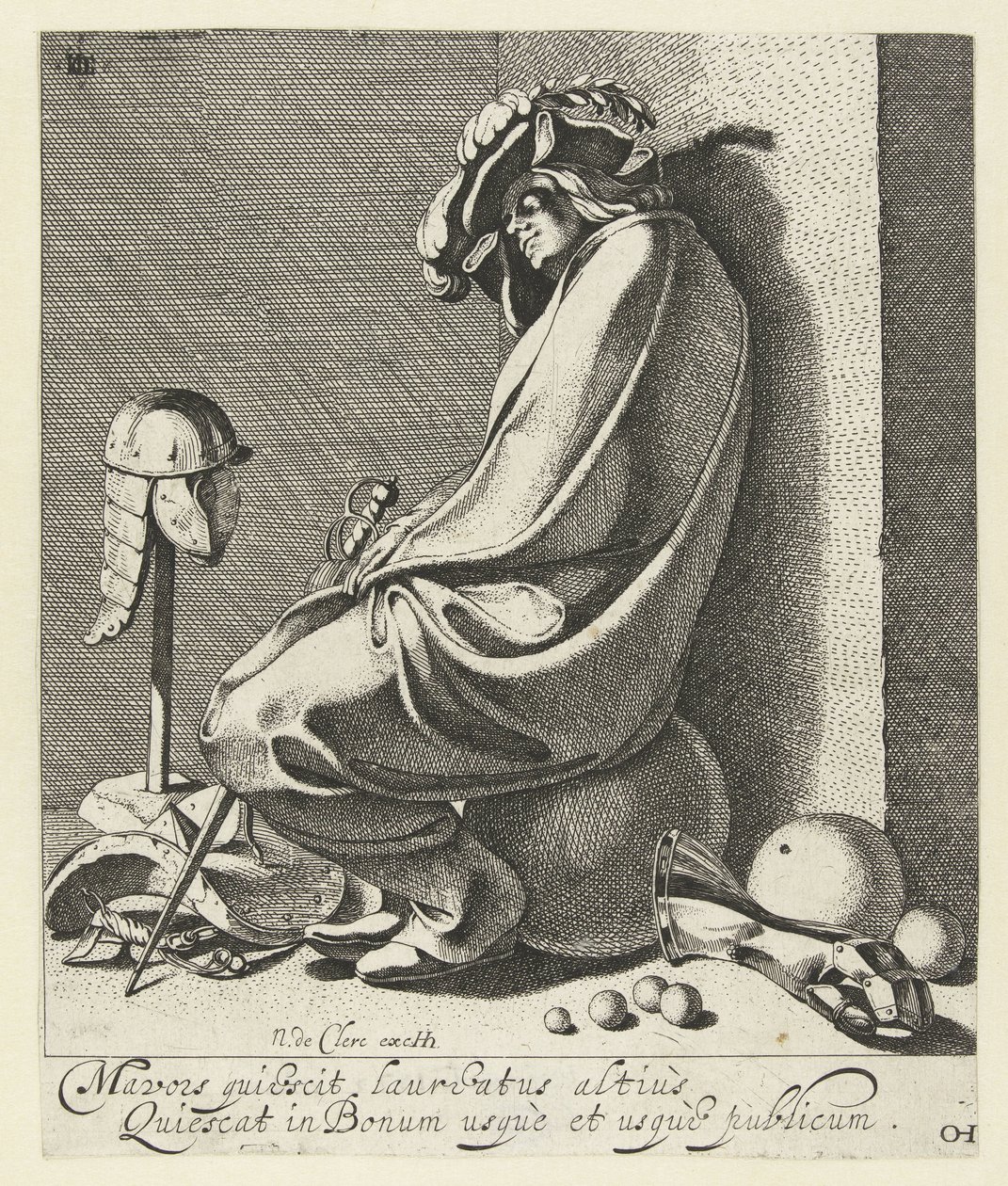 Śpiący marzec autorstwa Jacob de Gheyn (III)