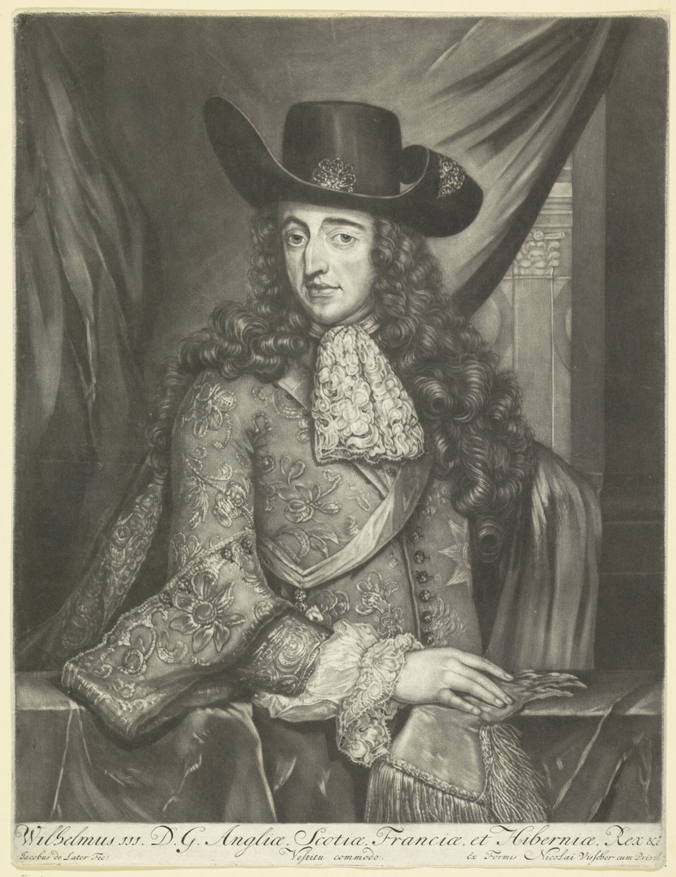 Wilhelm III, król Anglii autorstwa Jacob de Later