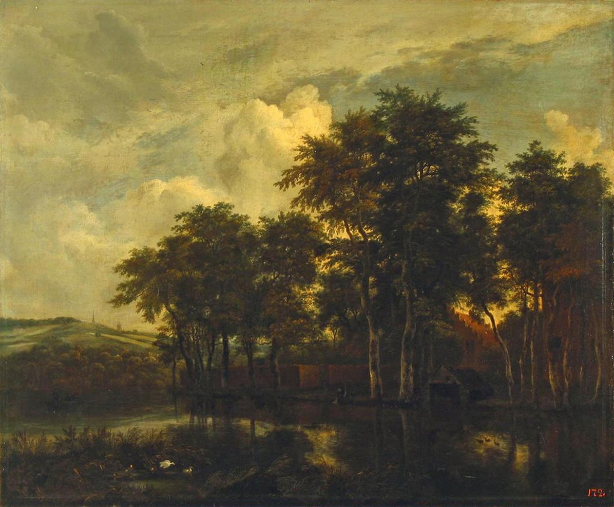 Farma autorstwa Jacob van Ruisdael