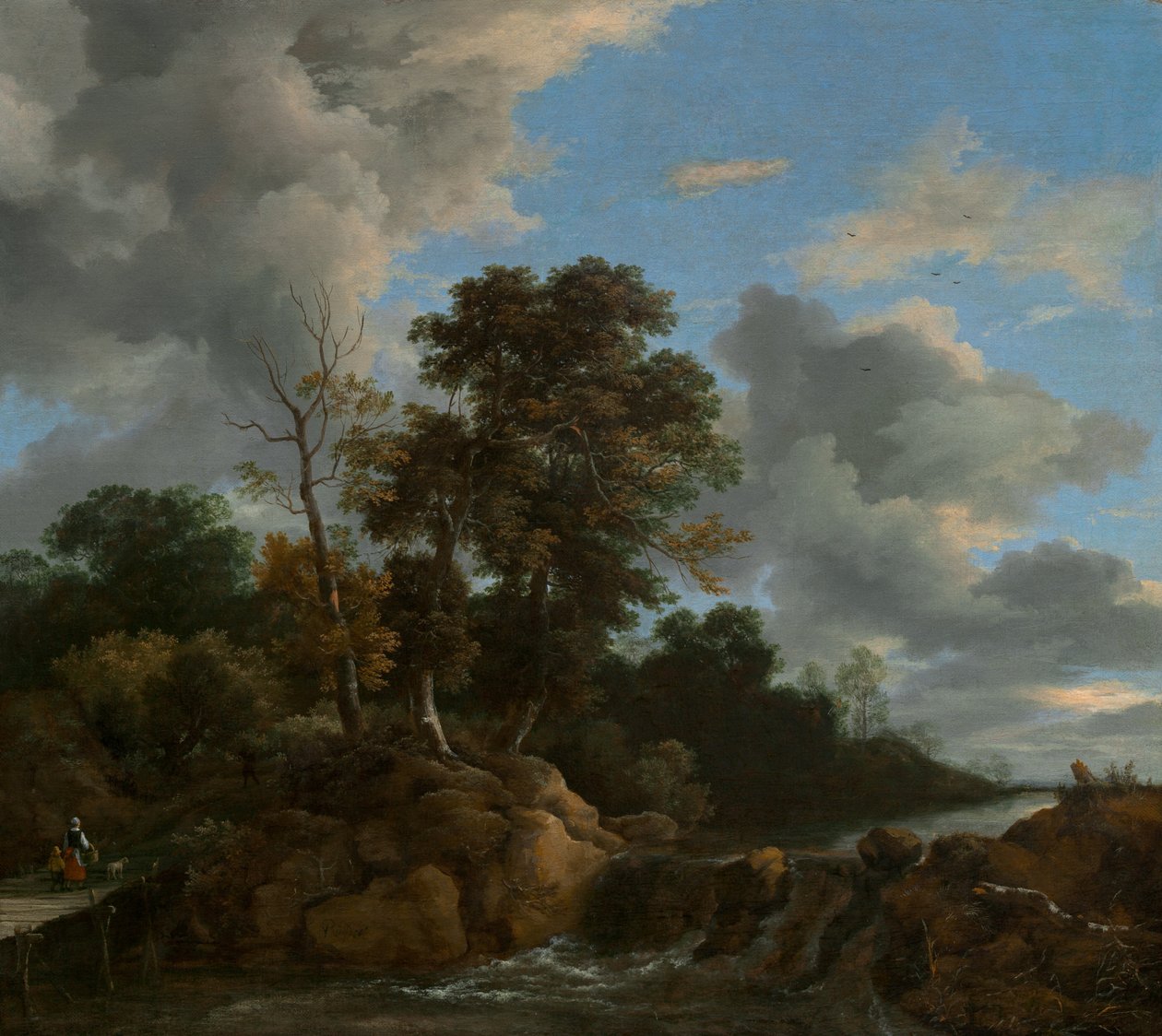 Krajobraz, ok. 1670. autorstwa Jacob van Ruisdael