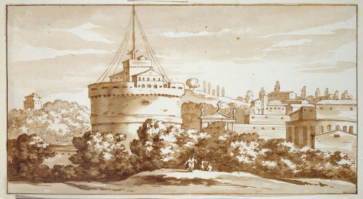 Zamek św. Anioła autorstwa Jacob van der Ulft