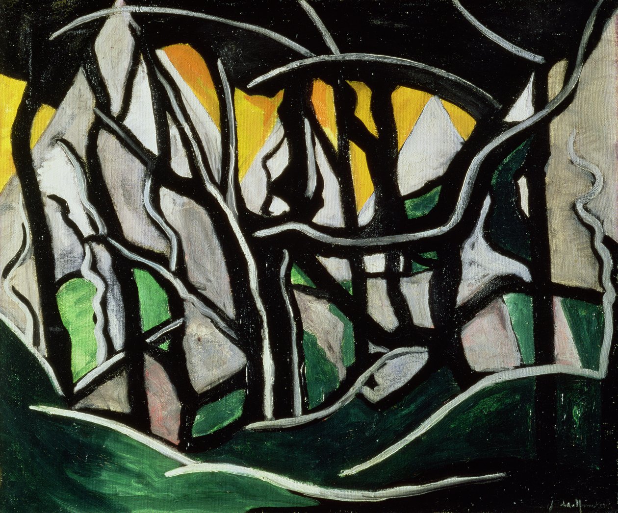 Pejzaż, 1915 autorstwa Jacoba Berendina van Heemskerck van Beest