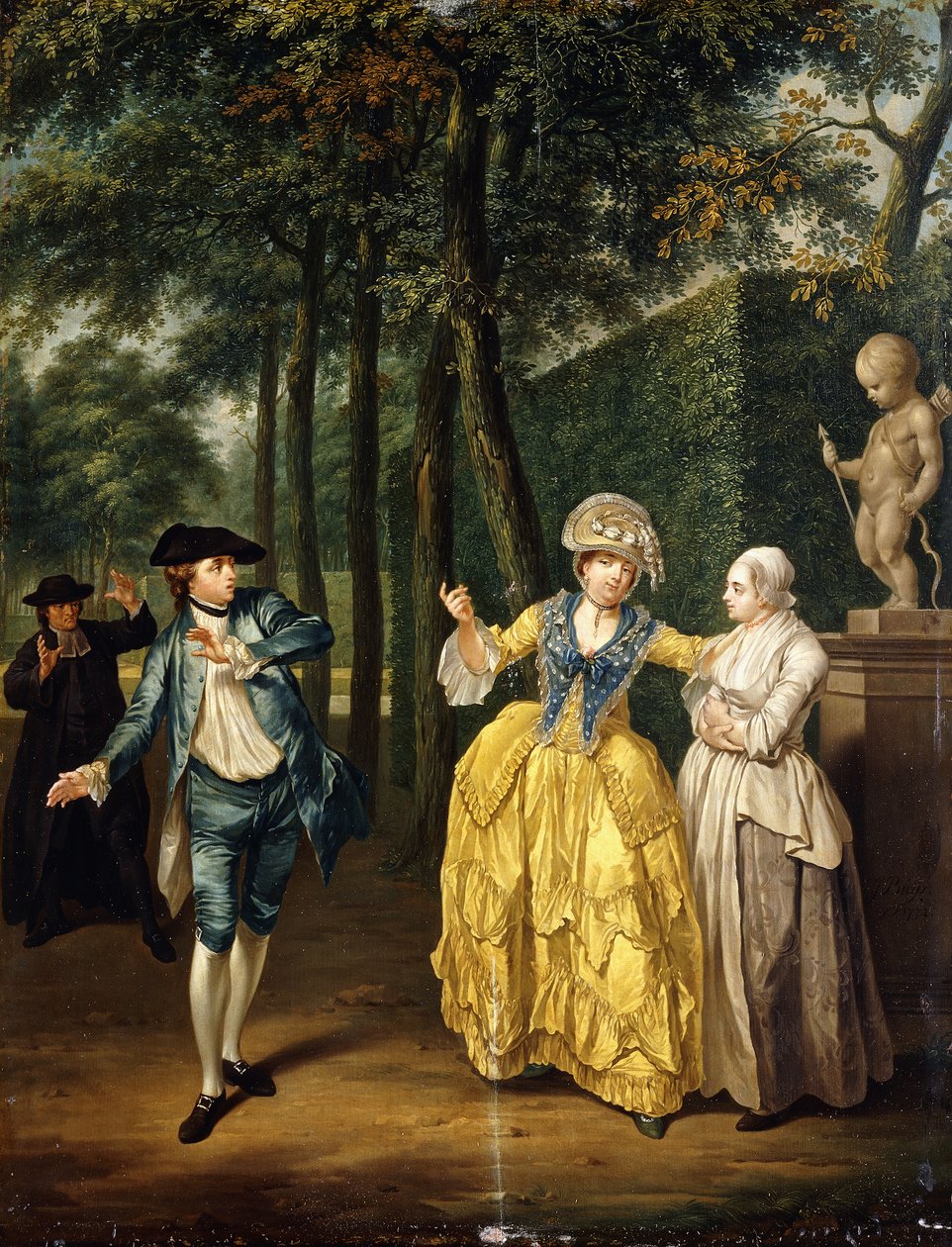 Odmowa, 1772 autorstwa Jacobus Buys