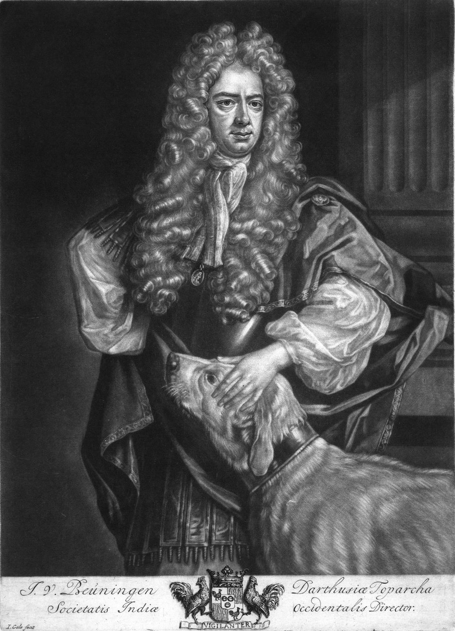 Jan van Beuningen (1667-1720) autorstwa Jacobus Gole