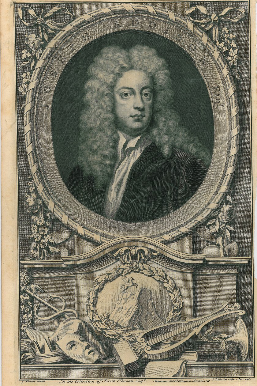 Józefa Addisona autorstwa Jacobus Houbracken