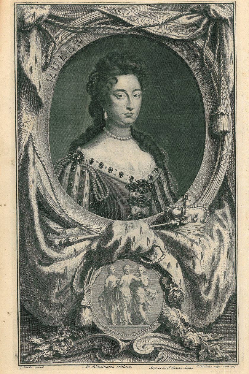 królowa Maria autorstwa Jacobus Houbracken