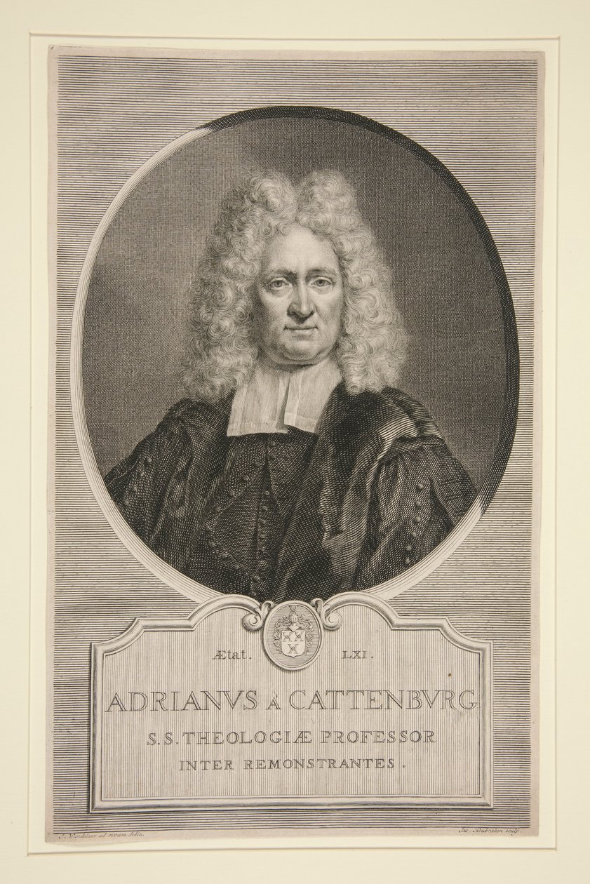 Adrianus a Cattenburg autorstwa Jacobus Houbraken