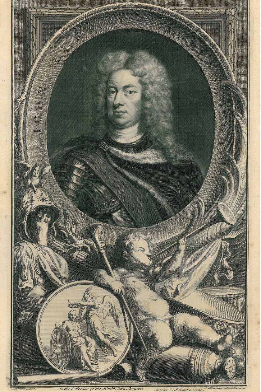 Książę Marlborough autorstwa Jacobus Houbraken