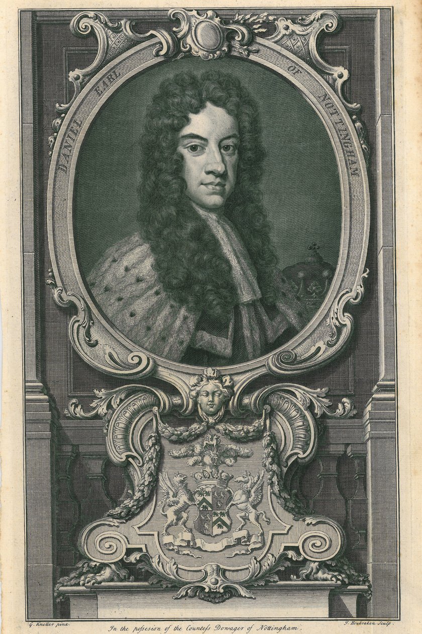 Hrabia Nottingham autorstwa Jacobus Houbraken