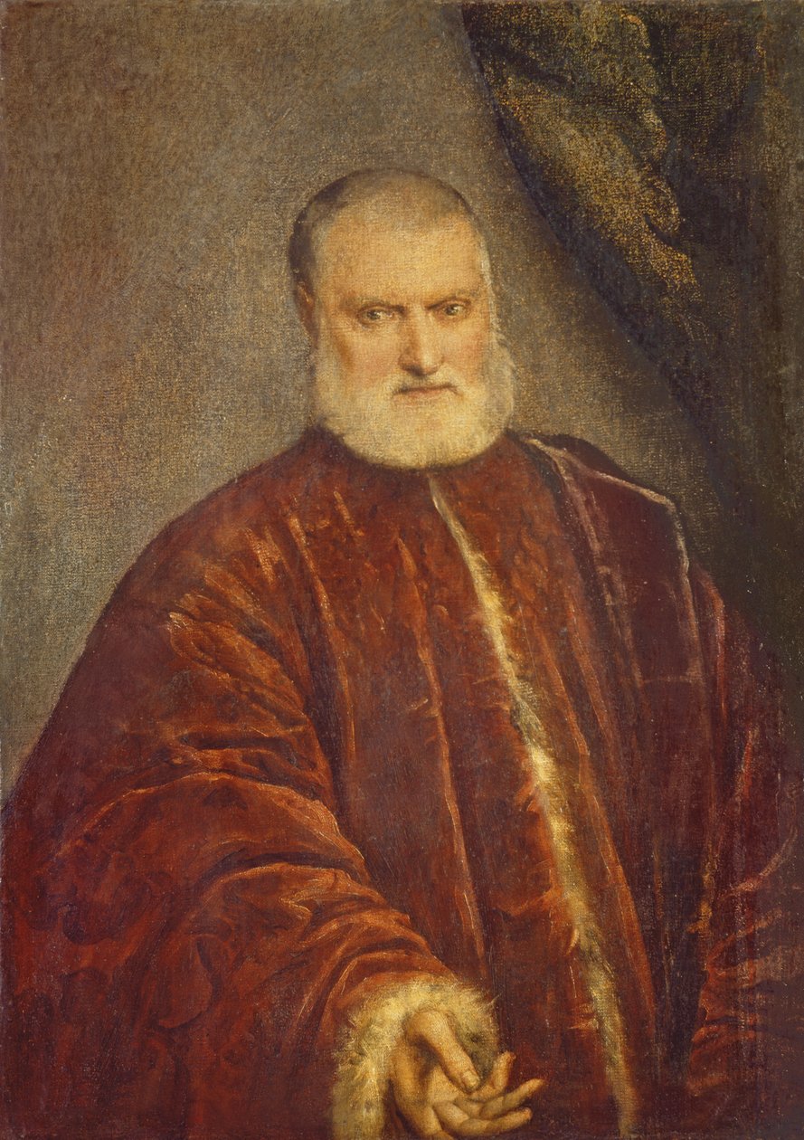 Portret Antonio Cappello autorstwa Jacopo Robusti Tintoretto