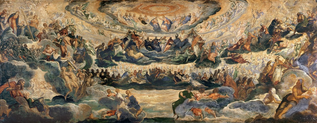 Studiuj dla raju (zob. też 60846) autorstwa Jacopo Robusti Tintoretto