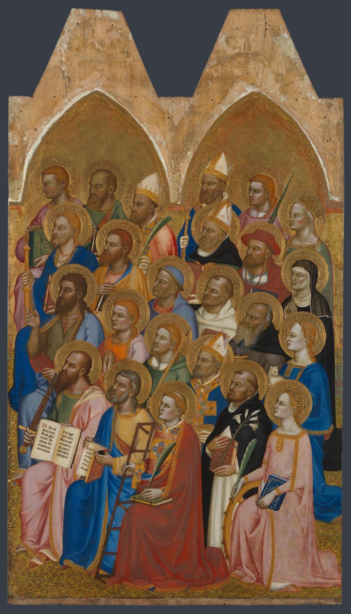 Prawy główny panel poziomu autorstwa Jacopo di Cione