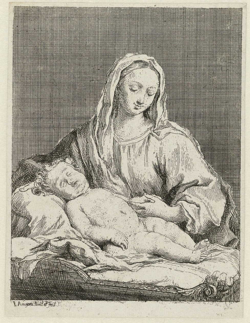 Maryja z dzieckiem autorstwa Jacopo Amigoni
