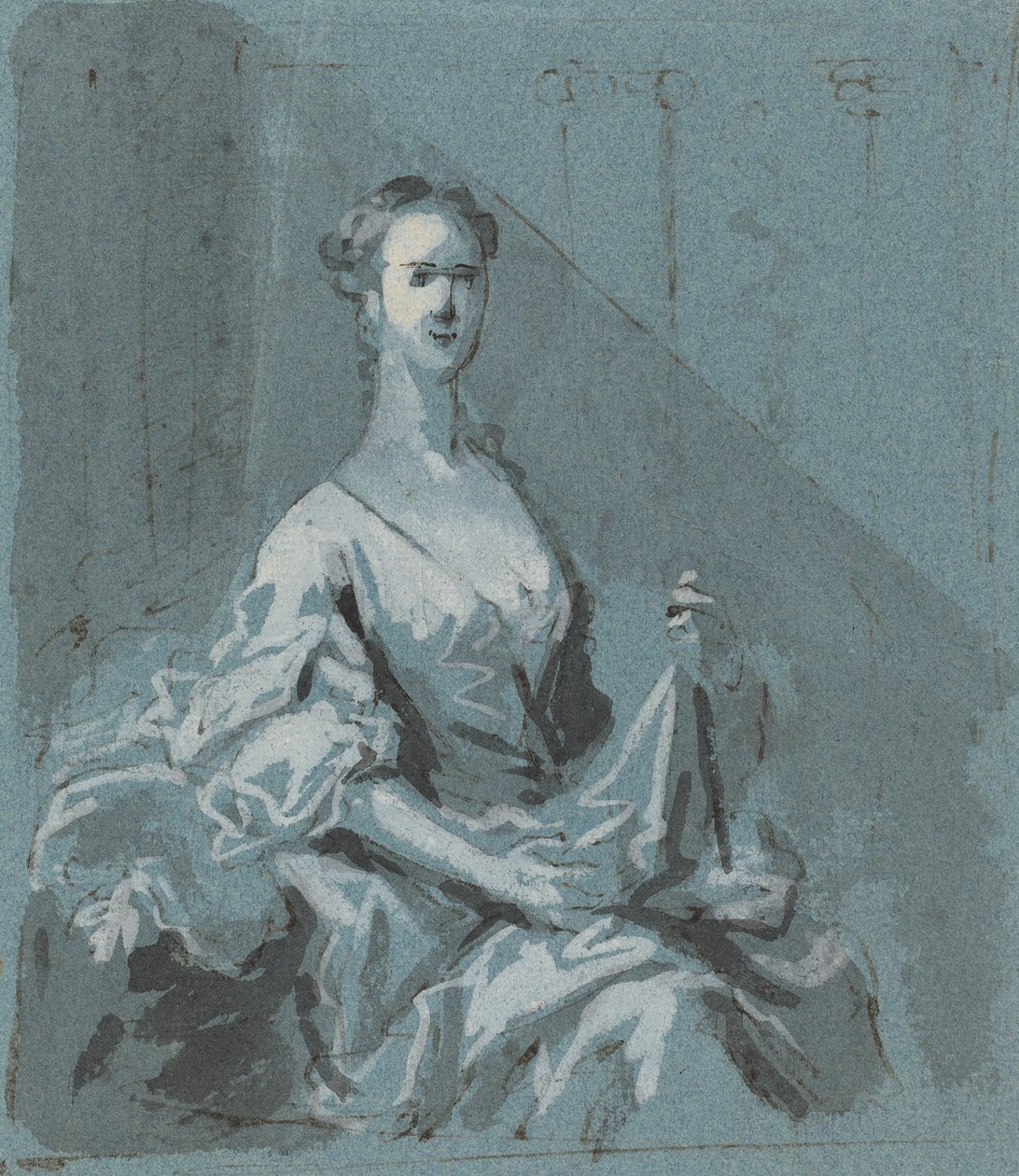 Portret damy autorstwa Jacopo Amigoni