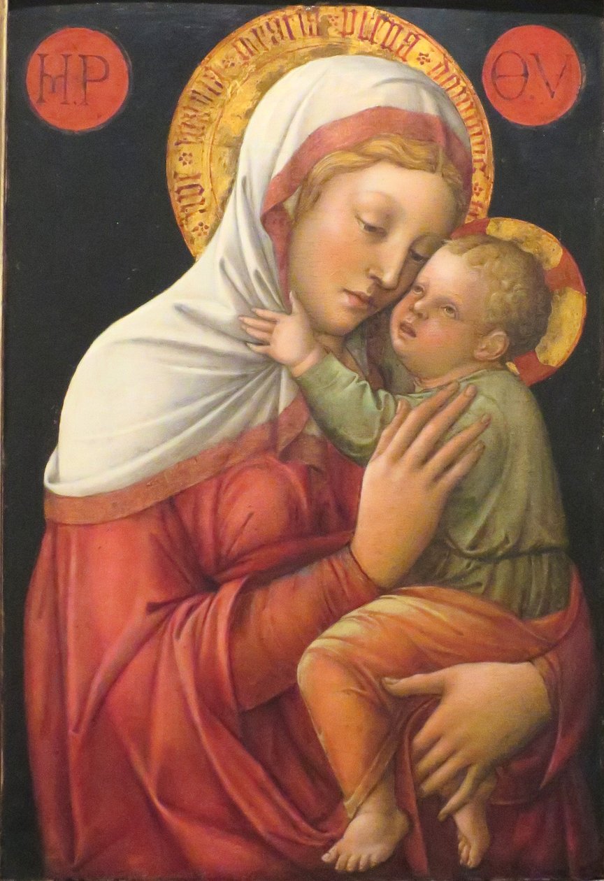 Madonna z Dzieciątkiem autorstwa Jacopo Bellini